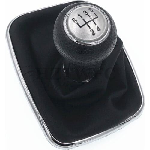 High Quality 5 Speed Car Gear Shift Knob Lever Shifter Gaitor Boot For VW 1999-2004 Golf 4 IV MK4 GTI R32 Bora Jetta MT