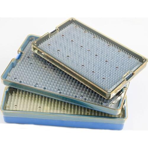 Silicone disinfection box, surgical instrument, micro instrument, high temperature and high pressure disinfection plastic steril