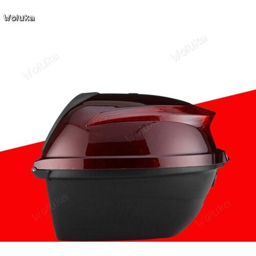 Motorcycle trunk Universal electric vehicle rear trunk scooter toolbox ABS+PP material capacity 30L CD50 Q02 G