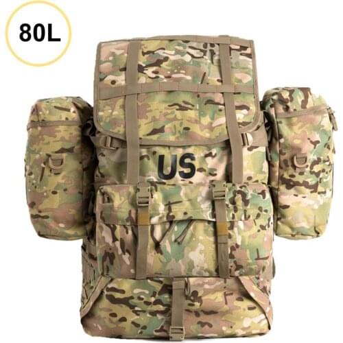MT Military Backpack Molle Gainter Assembly Tactical Rucksack Army Survival Assault Combat Men Field Outdoor Camping Hiking Bag