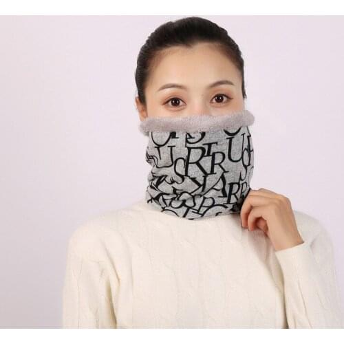 Women Outdoor Thick Warm Magic Headband Autumn and Winter Windproof Riding Mask Variety Multi-Functional Scarf for Women