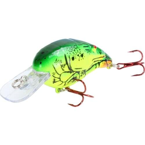1pcs Fishing Lure 7cm 11.5g Crankbait Mouse model 3D Eyes Jerkbait Plastic Artificial Hard Lure Lifelike Swimbaits 8# hook