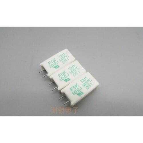 5PCS F5K TAM 10ΩJ 145℃ 5W 10R 5% F5K100J14 Japan cement resistor with temperature
