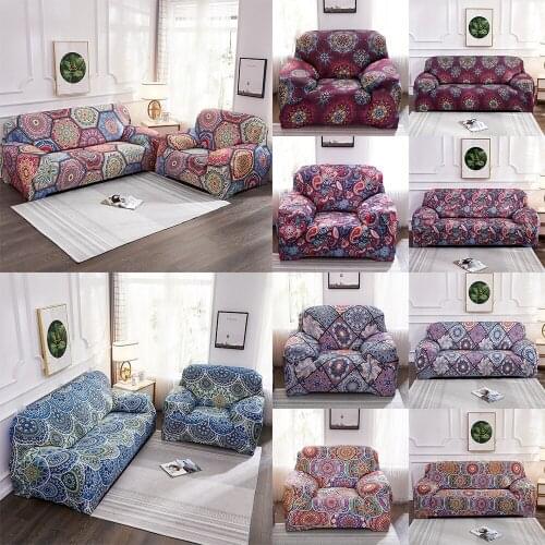 Mandala Slipcover Bohemian Sofa Cover Mandala Sofa Covers Sofa Protector Living Room Sofa Cover Loveseat Couch Slipcover