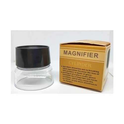 Cylindrical Acrylic Film Slide Collector Negative Film HD 10x Magnifying Glass Reverse Film Eyepiece Small Cylinder Magnifier