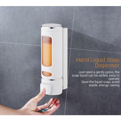 400ML 800ML Liquid Soap Dispenser Single & Double Soap Dispenser Wall kitchen Bathroom Bottle Plastic Pump Dispensers