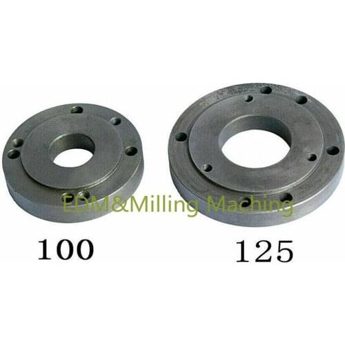1PC CNC Milling Machine Lathe Machine Tool Part Lathe Back Plate Connection Plate 100mm or 125mm WM180V / WM210V