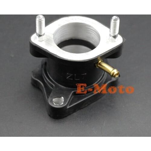 30mm PZ30 Carby Carb Carburetor Intake Manifold Straight For 200cc 250cc PIT Quad Dirt Bike ATV Buggy