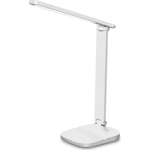 Creative smart LED super bright rechargeable desk lamp student dormitory study eye protection long-lasting reading lamp