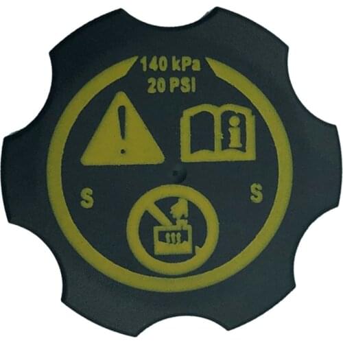 Esirsun Radiator Coolant Cap Water Tank Cap Fit For Chevrolet Cruze Sonic Astra Insignia Corsa Zafira 13502353,1305248