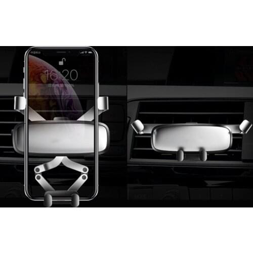 New Arrival Gravity Car Mobile Phone Holder Navigator Adjustable Air Outlet Cell Phone Bracket GPS Support Car Accessories