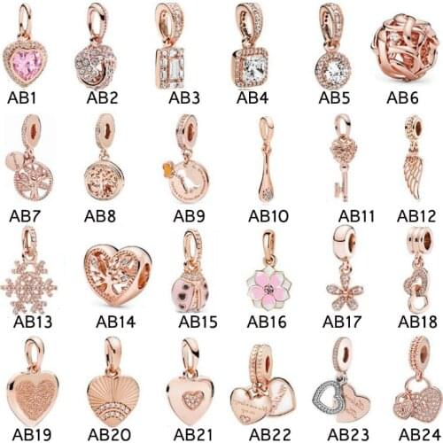 New 925 Sterling Silver Charm Fit Original 3mm Bracelet Bangle For Women Birthday Fashion Jewelry Gift