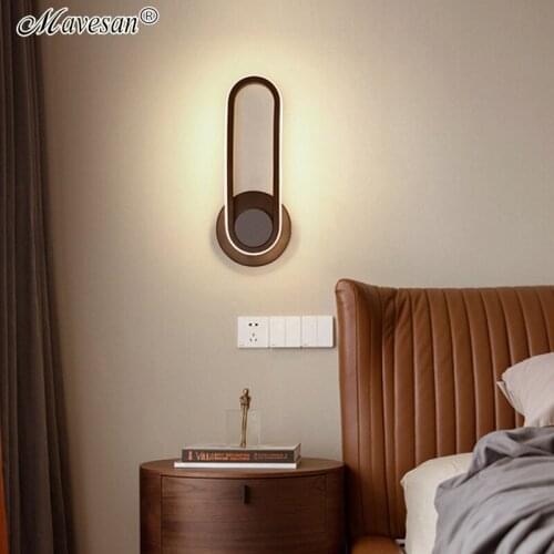 New Button Shape Design For Bedroom Living Room Study Room Warm Light Cold Light No Remote Control