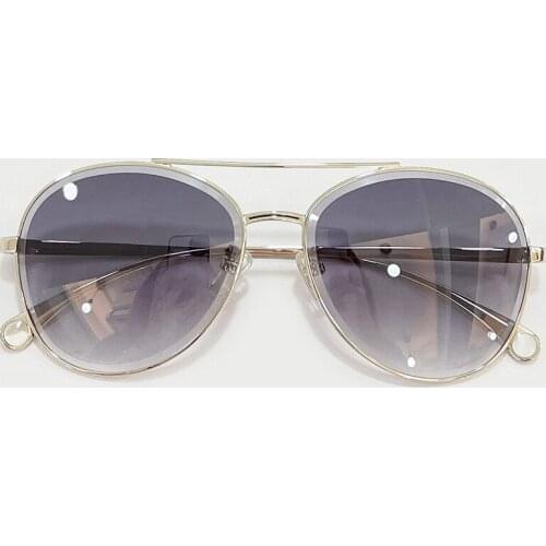 Small Frame Luxury Sunglasses Women Retro Oval Mirror Metal Sun Glasses Vintage Brand Designer Lunette De Soleil Femme