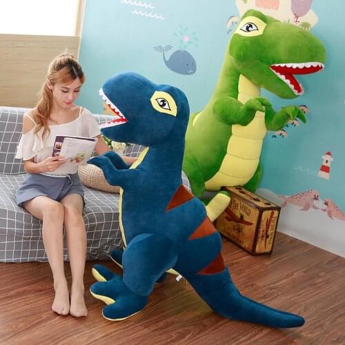 45-160cm Cartoon Dinosaur Plush Toys Tyrannosaurus Doll Cute Stuffed Animals Kids Children Birthday Gifts