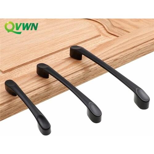 QVWN Kichen Cabinet Drawer Handles Knobs Brushed Nickel Bathroom Cabinet Door Handles Furniture Office Desk Drawer Pulls