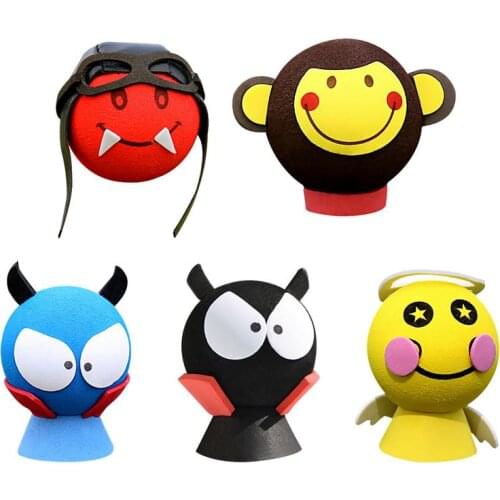 2019Car Styling Roof Ornament Little Cute Funny Cartoon Doll Antenna Balls
