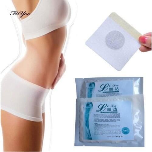 LIDA old version Slim Patch Abdomen Fat burning Navel Stick Adhesive Body weight loss plaster