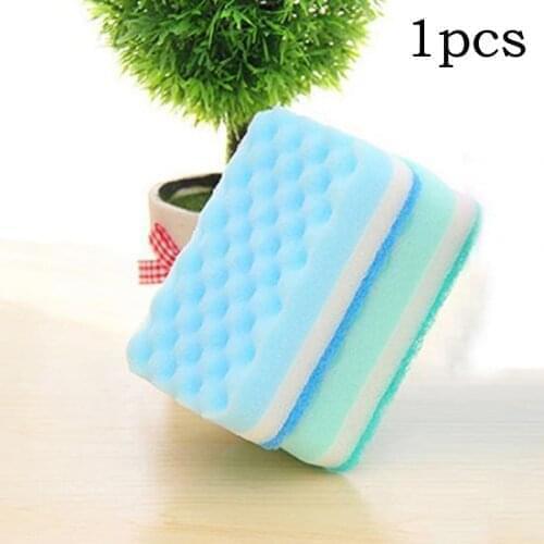 Three-layer Wave Bath Sponge Body Brush Shower Skin Clean Massage Cleaning Shower Brush Skin Remover for Kids Adults