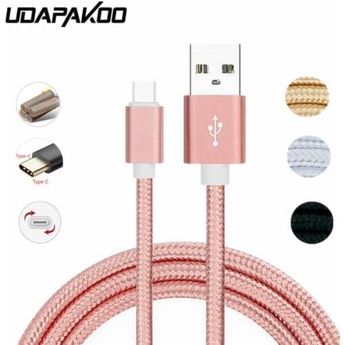 USB Type C Nylon Fast Charging Cord Charger for huawei p9 p10 p20 mate 10 pro lite samsung Galaxy S10 S10e s8 S9 a3 a5 a7 2017