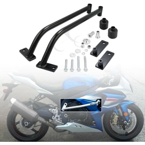 Frame Rail Protectors For Suzuki W Mount Hardware GSXR 1000 2009 2010 2011 2012 Motorcycle