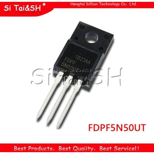 10pcs/lot FDPF5N50UT TO-220F FDPF5N50 TO-220 5N50 5N50UT 500V 5A new original