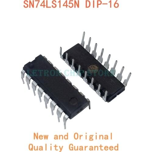 10pcs SN74LS145N DIP16 HD74LS145P DIP DIP-16 74LS145N SN74LS145 74LS145 original and new IC