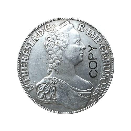 1765 Austria 1 Thaler coins copy 41MM