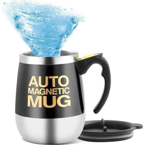 400ML Self Sterring Coffee Mug Stainless Steel Coffee Milk Mixing Mugs Electric Lazy Smart Shaker Coffee Cup and Mugs