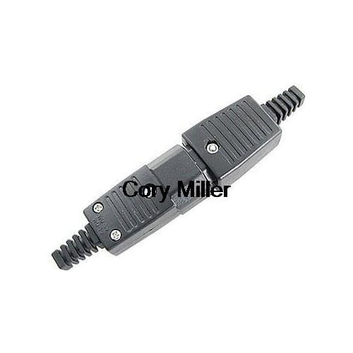 250V 10A Power Connector Adapter IEC 320 C14 Plug to C15 Socket