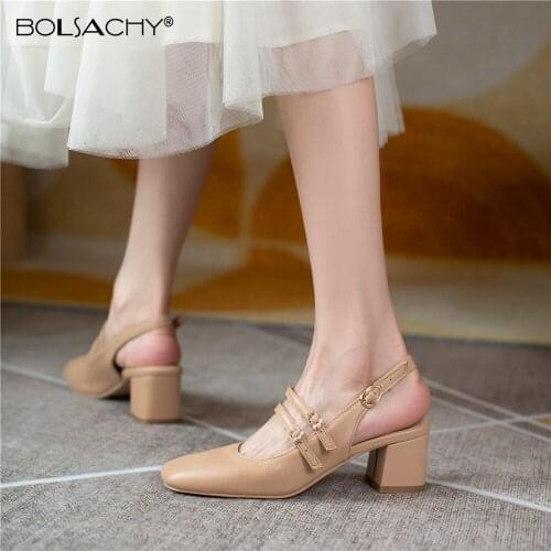 Обувь на среднем каблуке BOLSACHY China At AliExpress