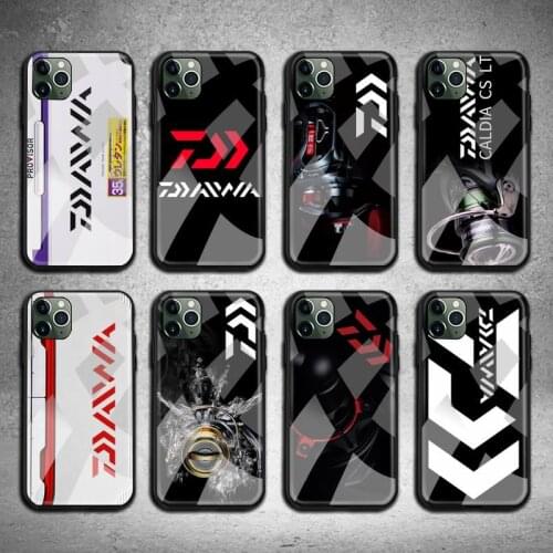 Fresco Caldo Daiwas Phone Case Tempered Glass For iPhone 12 11 Pro Max Mini XR XS MAX 8 X 7 6S 6 Plus SE 2020 cover