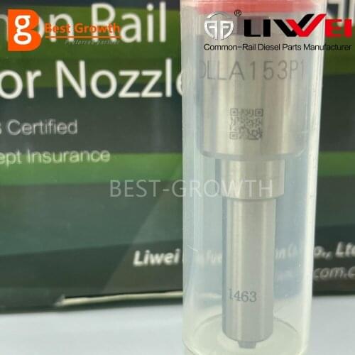 DLLA153P1463 Common Rail Nozzle For 0445110236 0445110288 0445110296 Fuel Injector HONDA