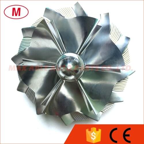 GT3788 759335-0002 Downsize 62.50/88.40mm 6+6 blades High Performance Turbo Billet Compressor wheel/Aluminum2618/Milling wheel