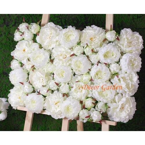 16COLOR 14.5CM/ 5.7" Artificial Silk Decorative Peony Flower Heads For DIY Wedding Wall Arch Home Party Decorative High Quality