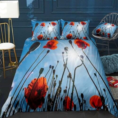 Quilt Cover Pillowcase 3Piece Comforter Bedding Set With Pillow Case Single Double Duvet Cover Home Decora