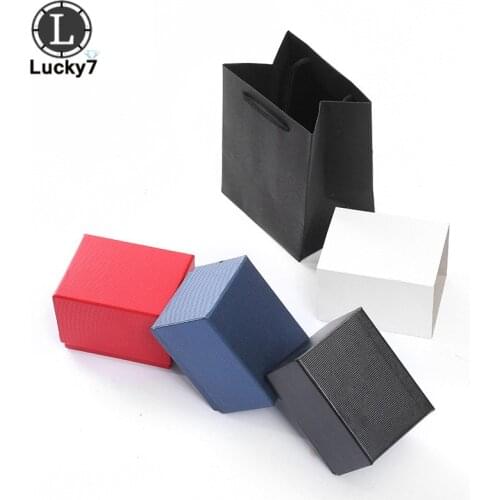 Box for Watch Wholesale 5 Color PU Leather Watch Box Bracelet Jewelry Box Man Watch Gift Box Showed Case Factory Direct