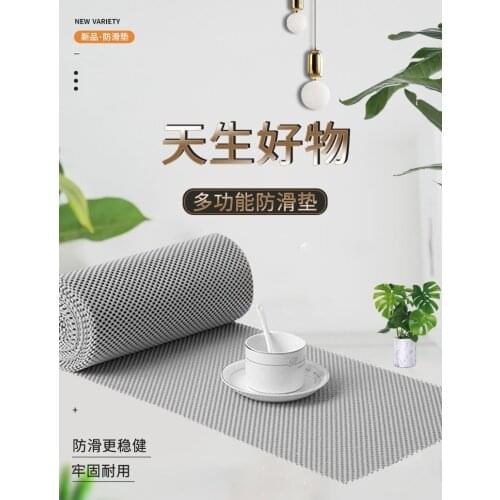 Square Hollow Pvc Anti-slip Mat Environmental Protection Shower Waterproof Door Mat Kitchen Placemat Drawer Rug