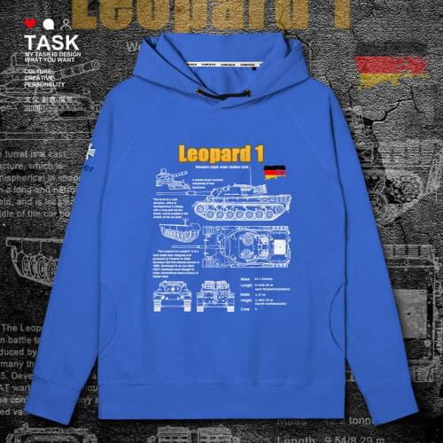 German Army Leopard 1 Main Battle Tank Leopard 1 Military Army mens hoodies jerseys sporting new mens fashion autumn clothes