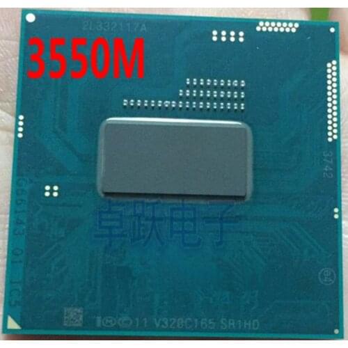 Intel CPU 3550M SR1HD Official version scrattered pieces Free shipping