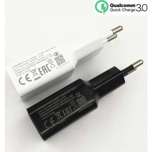 Xiaomi Mi 6 usb Charger Wall Adapter EU Plug Fast charging Type C Cable For Mi 9 pro cc9 cc9e 9T A3 A2 8 Lite 6X Redmi 8 8A k20