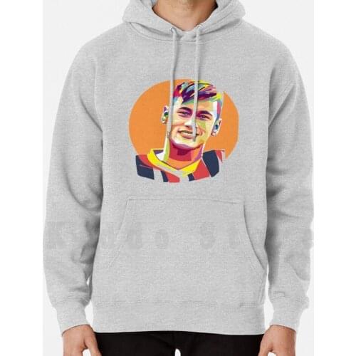 Soccer Player Hoodie Long Sleeve Soccer Football Brazil Ronaldo Paris Argentina Bale Cristiano Lionel Jr