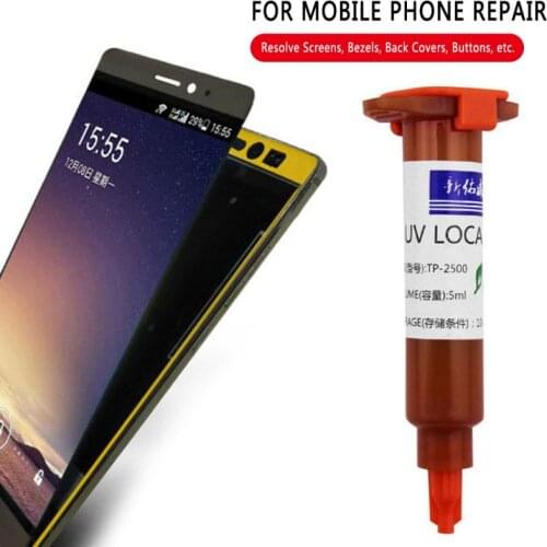 5ml UV Glue Optical Clear Glue Window Repair Tool For Repair Long Crack Glass Broken Crack Qucikly Restore Window Or Screen