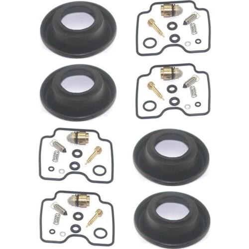 4 Sets Motorcycle Repair Tool Kits For Suzuki Bandit 1200 GSF1200 S Carburetor Repair Kit Plunger Diaphragm Rubber