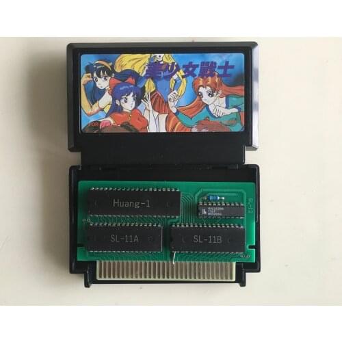 8bit game card : AV Bishoujo Senshi Girl Fighting ( Japan Version!! cartridge ONLY!! )