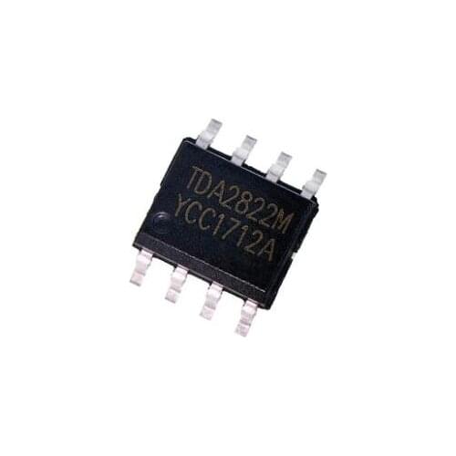 50PCS/LOT TDA2822 TDA2822M 3-6V audio power amplifier IC DIP-8 plug