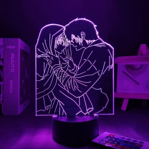 Home Decor Yona of The Dawn 3D Lamp Decoration Bedroom Childrens Night Light Anime Lamp Interior Lighting Manga The Dawn