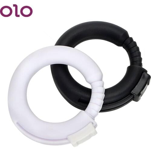 OLO Cock Ring Penis Rings Sex Shop Delay Ejaculation Adult Sex Products Silicone Sex Toys for Men Adjustable
