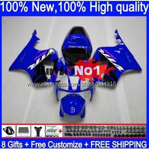 Body For HONDA VTR1000 RC51 01 02 03 2004 2005 2006 125MC.7 SP1 SP2 blue black VTR 1000 2000 2001 2002 2003 04 05 06 Fairing