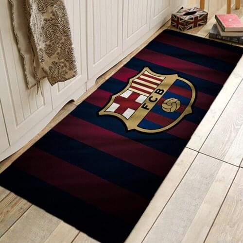 Badge Carpet Doormat Funny Kitchen Entrance Door Mat Anti-slip Floor Rug Bathroom Area Hallway Concise Design